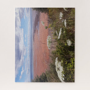 Puzzle Fleurs sauvages au-dessus de la rive tidale