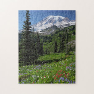 Puzzle Fleurs sauvages chez le mont Rainier