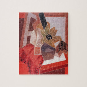 Puzzle Fleurs sur une table de Juan Gris, Cubisme Vintage