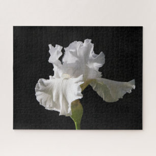 Puzzle Fleurs   White Iris
