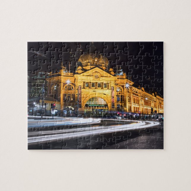 Puzzle Flinders Street Station Melbourne Australie (Horizontal)