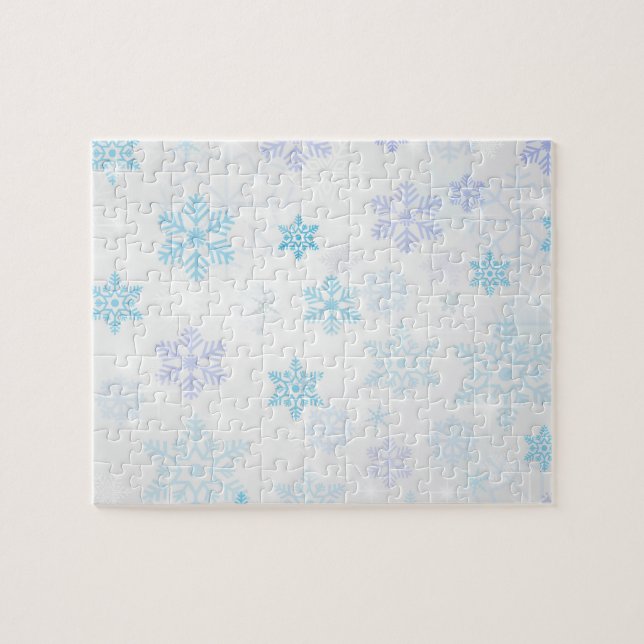 Puzzle Flocon de neige (Horizontal)