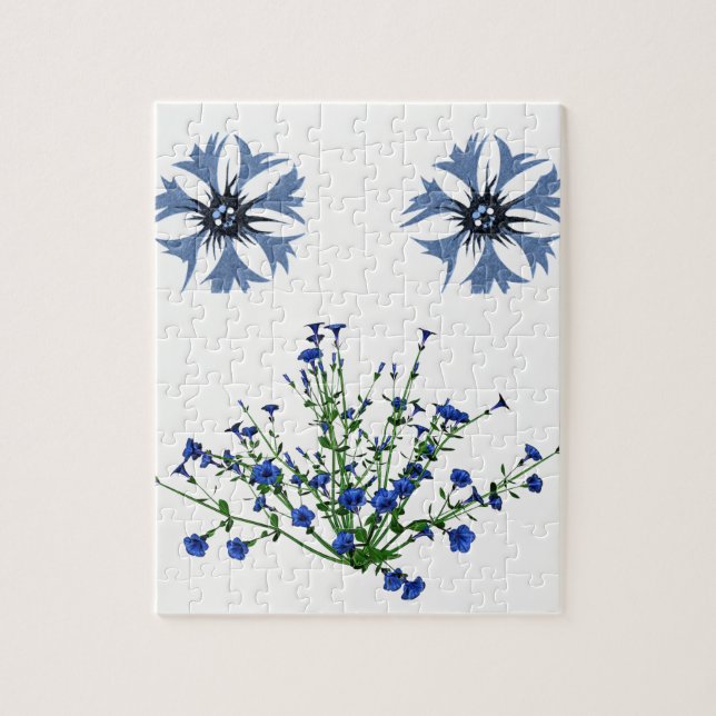Puzzle floral (Vertical)