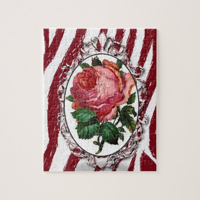 Puzzle floral (Vertical)