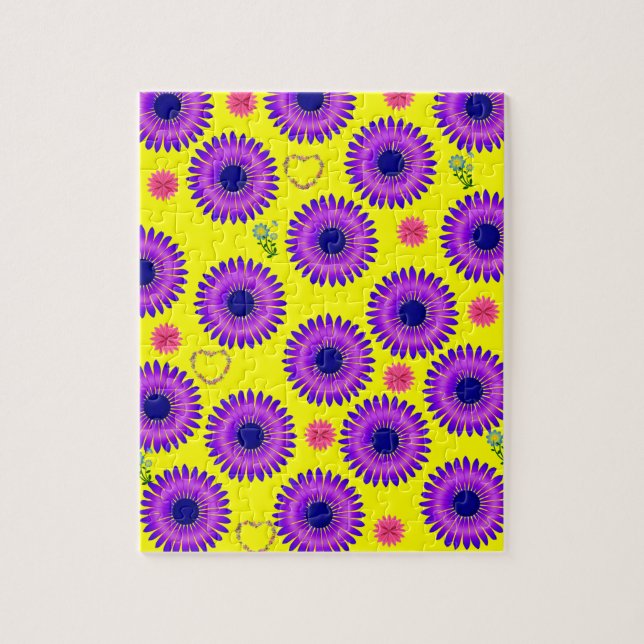 Puzzle floral (Vertical)