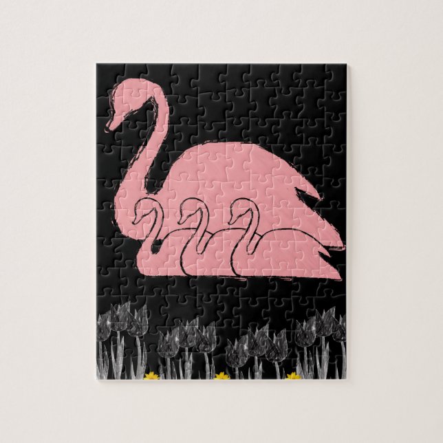 Puzzle floral (Vertical)