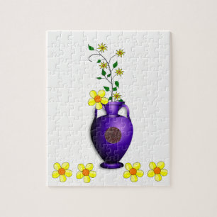 Puzzle floral