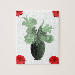 Puzzle floral