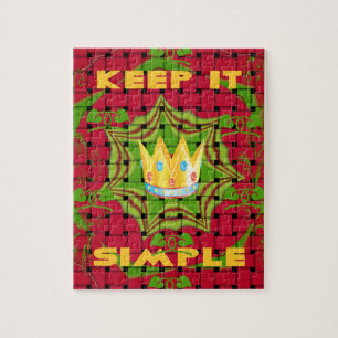 Puzzle Floral Keep