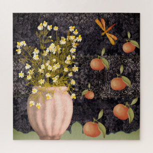 Puzzle Floral Moody décoratif