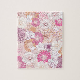 Puzzle Floral Sans Couture