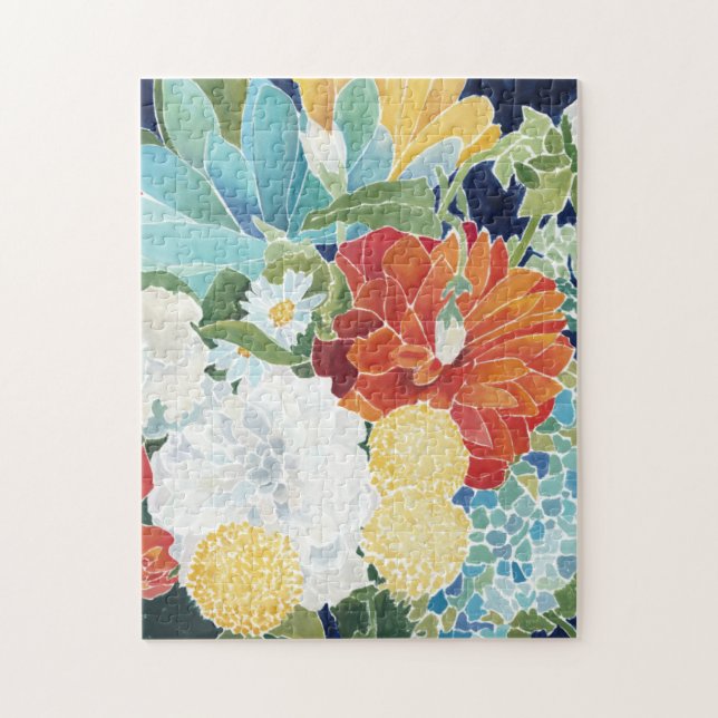Puzzle Florals de minuit III (Vertical)