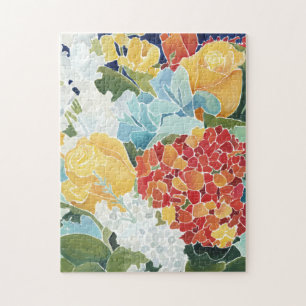Puzzle Florals II de minuit
