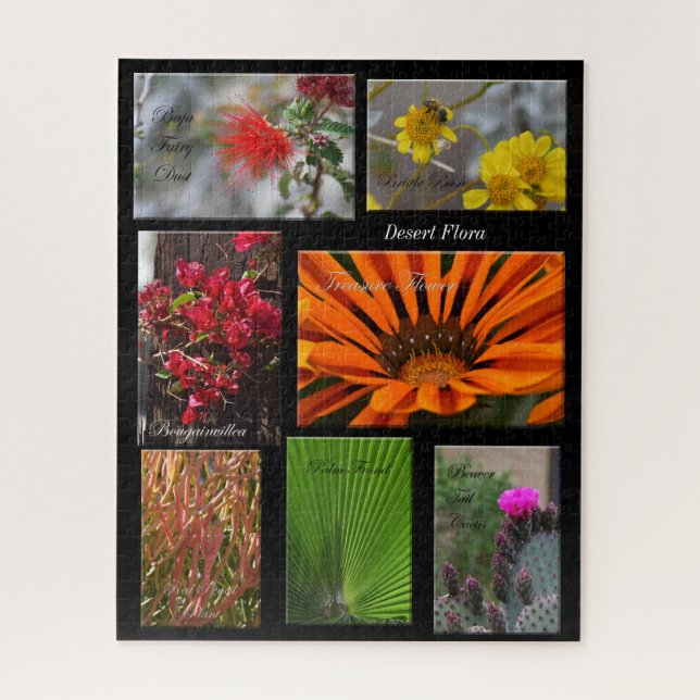 Puzzle Flore du désert (Vertical)