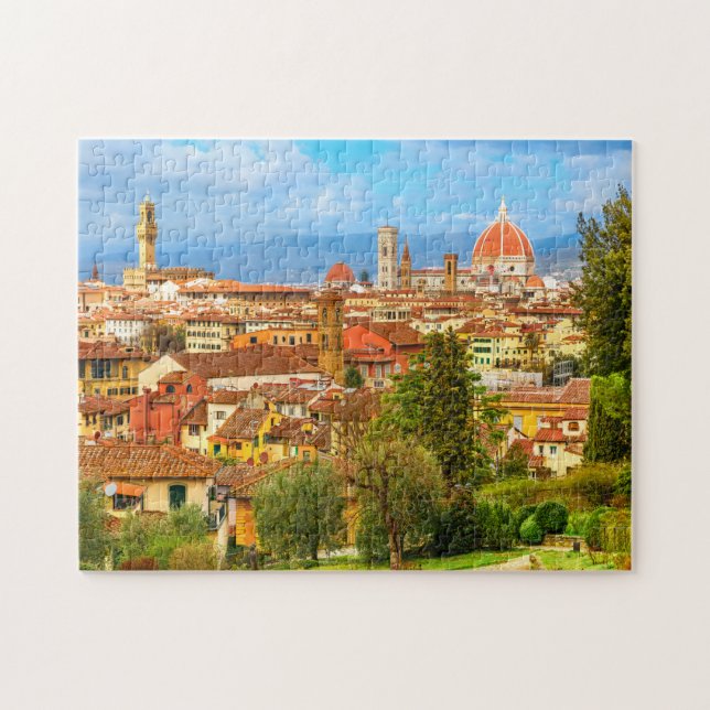 Puzzle Florence City Skyline Toscane Italie (Horizontal)