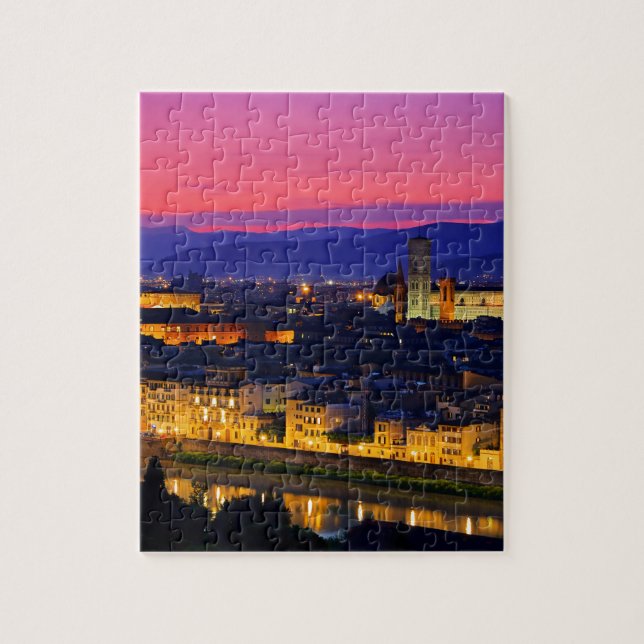 Puzzle Florence evening (Vertical)