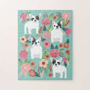 Puzzle Flores Vintages de Bulldog en France