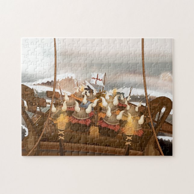 Puzzle Flotte Viking Invasion (Horizontal)