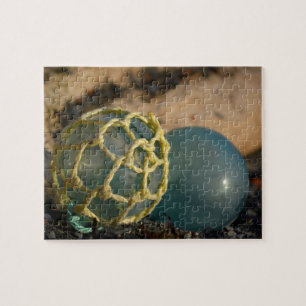 Puzzle Flotteur de pêche en verre japonais