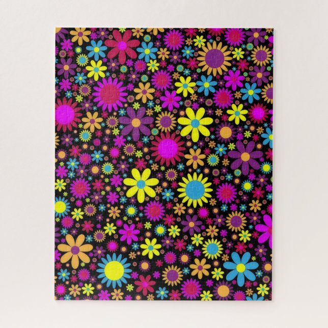 Puzzle Flower Power (Vertical)