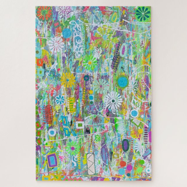 Puzzle Flower Power 20 x 30 (Vertical)