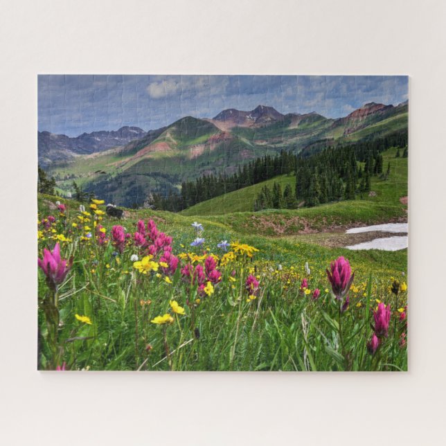 Puzzle Flowers (homonymie) | Wildflowers Durango (Horizontal)