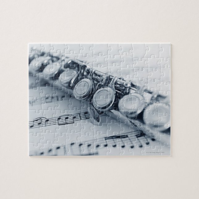 Puzzle Flûte détaillée (Horizontal)