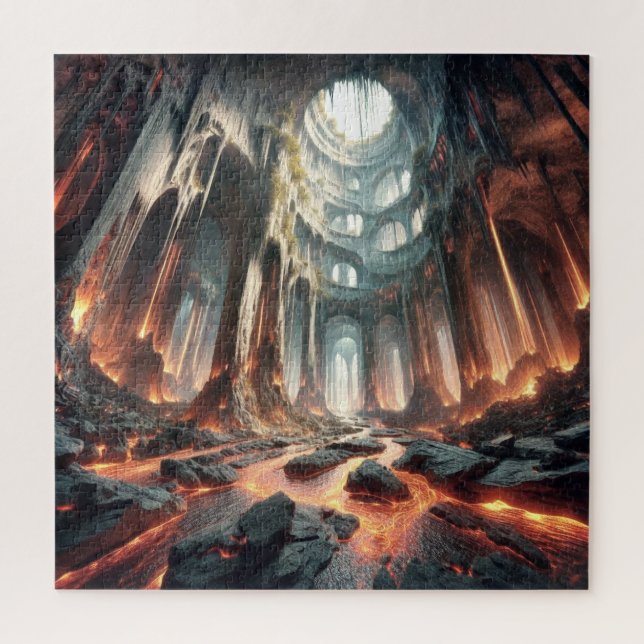 Puzzle Flux de lave (Vertical)