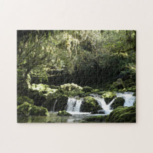 Puzzle Flux néo-zélandais avec cascades Nature Photo