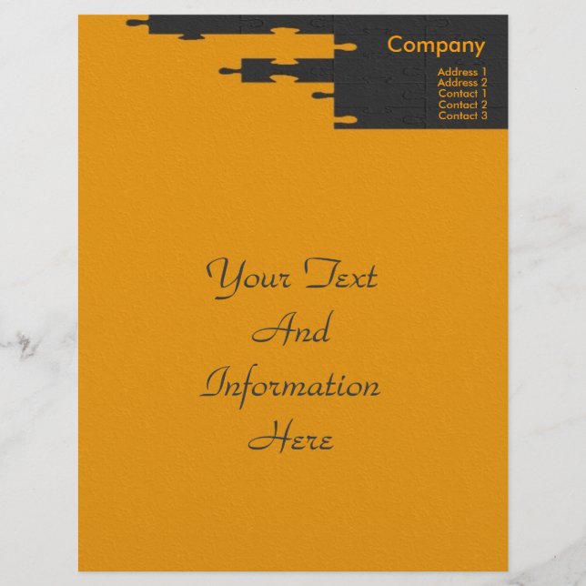 Puzzle Flyer (Front)