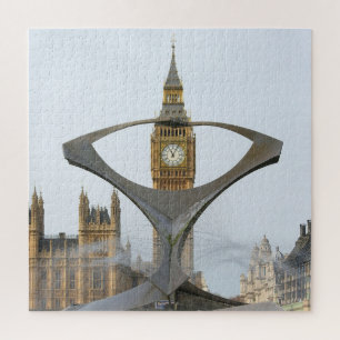 Puzzle Focus sur Big Ben - Londres - 20x20 - 676 pcs.