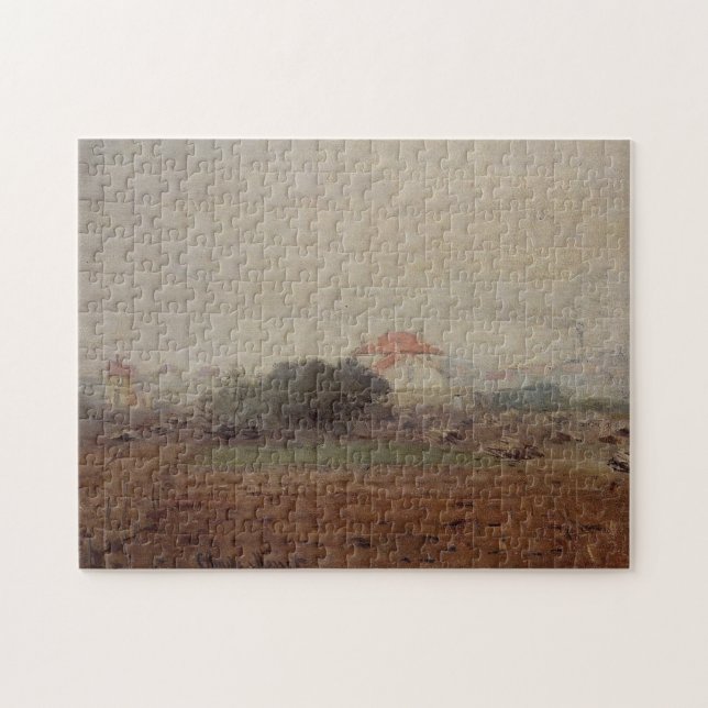 Puzzle Fog Monet Art (Horizontal)