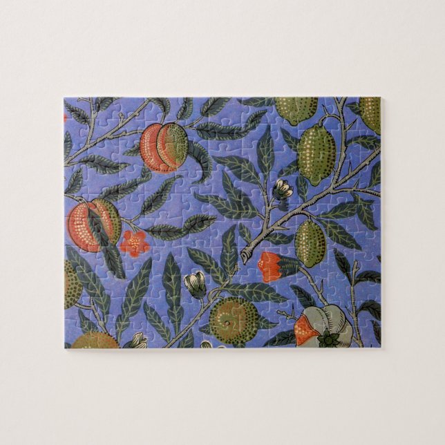 Puzzle Fond d'écran de la grenade William Morris (Horizontal)