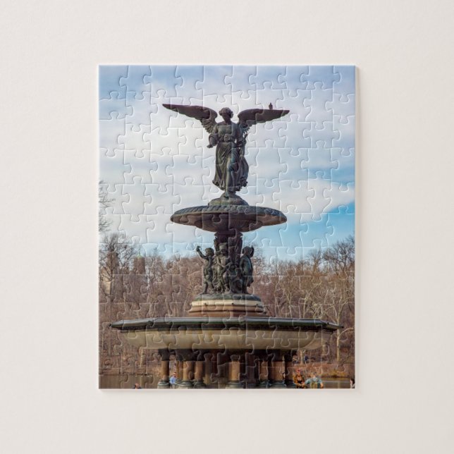Puzzle Fontaine de Bethesda, Central Park, NYC (Vertical)