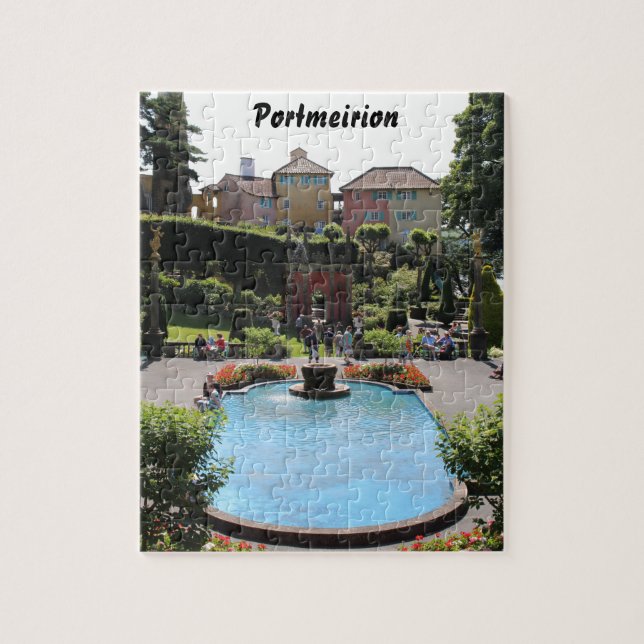 Puzzle Fontaine de Portmeirion (Vertical)