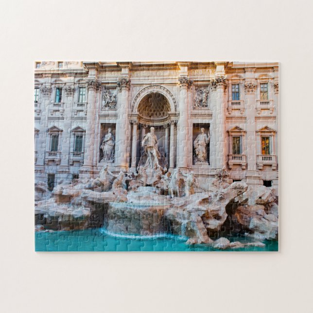 Puzzle Fontaine de Trevi Rome. (Horizontal)