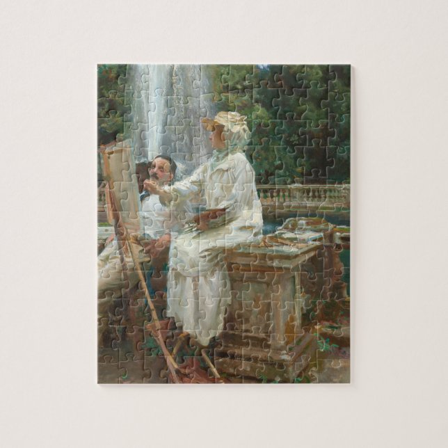 Puzzle Fontaine Villa Torlonia Frascati, Italie par Sarge (Vertical)
