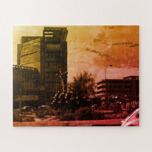 Puzzle Fontaine vintage Irak Bagdad