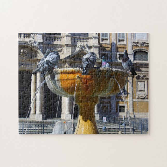 Puzzle Fontaines de Rome. (Horizontal)