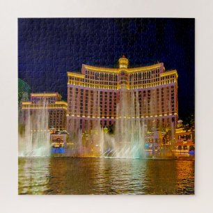 Puzzle Fontaines d'eau à Las Vegas