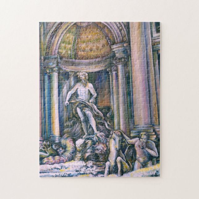 Puzzle Fontana Di Trevi, Roma (Vertical)