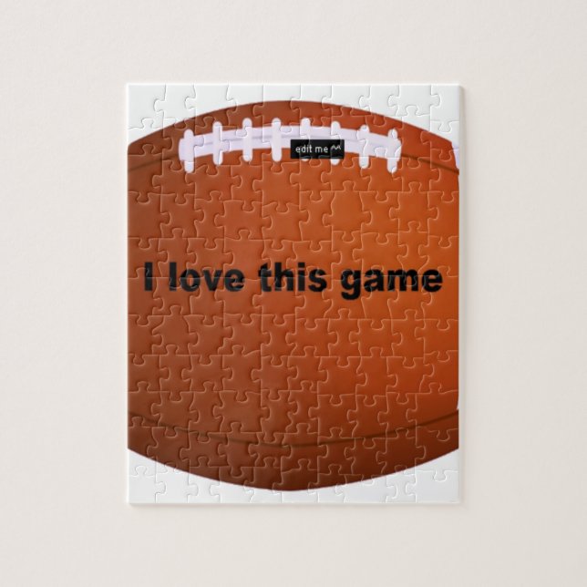 Puzzle football américain (Vertical)