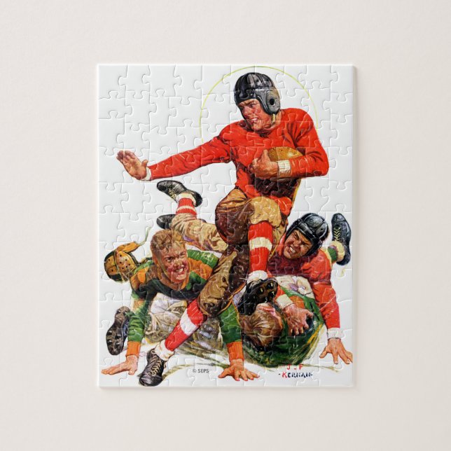 Puzzle Football universitaire (Vertical)