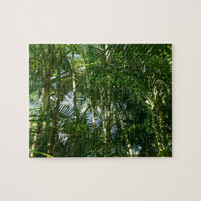 Puzzle Forest of Palm Trees Tropical Nature (Horizontal)