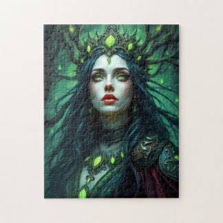 Puzzle Forest Queen Guardian - Ethereal Nature Fantasy