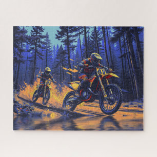 Puzzle Forest Ride - Motocross Racers