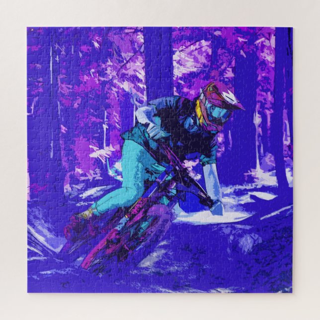 Puzzle Forest Rider - BMX Racer (Vertical)