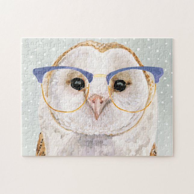 Puzzle Forester à quatre roues | Wise Owl (Horizontal)
