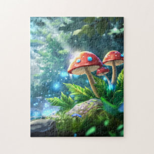 Puzzle Forêt de Champignons