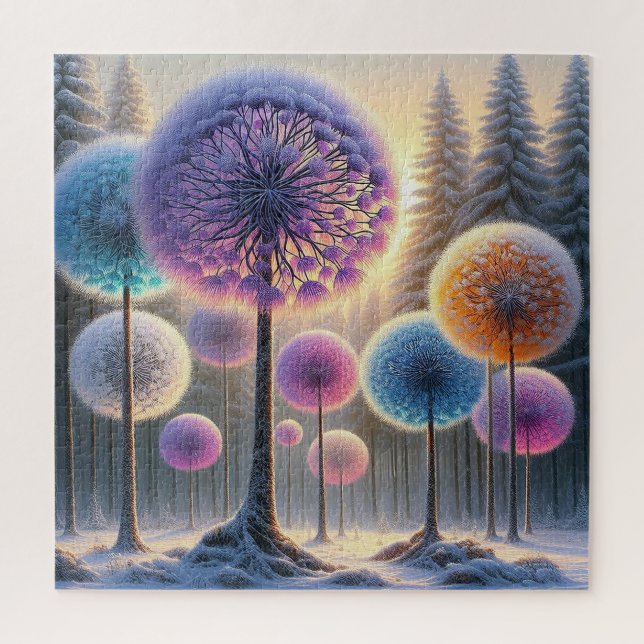 Puzzle Forêt de Dandelion (Vertical)